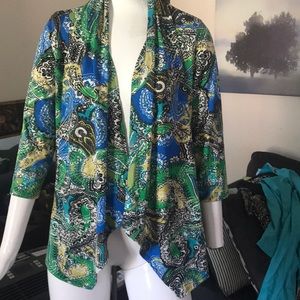 Unolove swing top-jacket~med~paisley~NWT